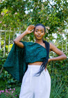 Mukadzi African Print Crop Top