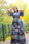 Pansy Jumpsuit - African Print