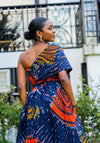 Rembo African Print Infinity Maxi Dress