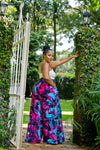 Waridi African Print Palazzo Pants