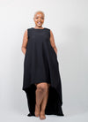 Baobab High-Low Dress - Black