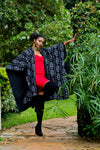 Ndege Reverible Cape - Black II