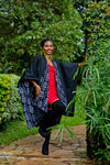 Ndege Reverible Cape - Black II
