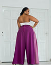 Cinta Palazzo Pants - Purple