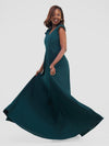 Azari Wedding Guest Maxi Dress - Green