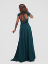 Azari Wedding Guest Maxi Dress - Green