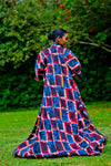 Yakuti African Print Kimono