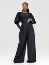 Mwasi Palazzo Set - Black