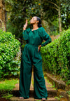 Mwasi Palazzo Set - Green