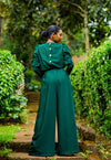 Mwasi Palazzo Set - Green