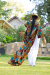 Mwai African Print Kimono