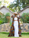 Mwai African Print Kimono