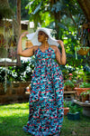 Wendo African Print Dress