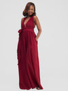 Rabat Infinity Jumpsuit - Maroon