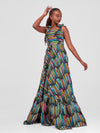 Mwende African Print Dress