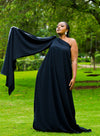 Nakshi Evening Gown - Black