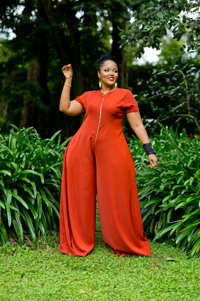 Cham Jumpsuit - Rust