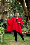 Durban Reversible Cape - Red