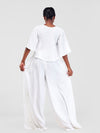 Zena Palazzo Set - White