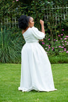 Hasna Palazzo Set - White